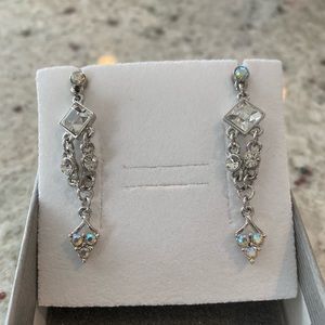 Rhinestone Long Statement Earrings LAST CHANCE! Get it before I donate!